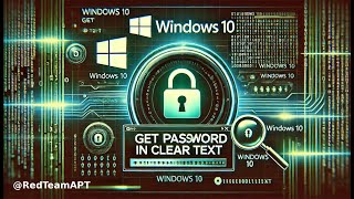 windows 10 get password clear text [upl. by Mohr]