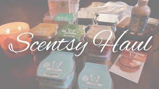 Scentsy Haul ✨️ [upl. by Airdnna127]