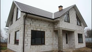 Lightweight aerated concrete blocks to build a house [upl. by Peednama]