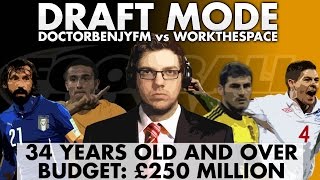 NEW SERIES  DRAFT MODE wWorkTheSpace  34 amp OVER  Football Manager 2016 [upl. by Suoinuj917]