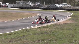 Launceston Kart Club Tassie Title 2024 Slow Mo Reel Part 1 [upl. by Ahseuqal]