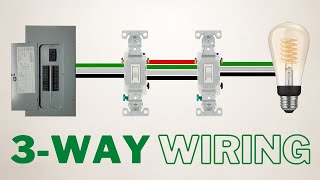 How to Wire a 3Way Switch  WirebyWire Diagrams for 3 Common Scenarios [upl. by Voss]