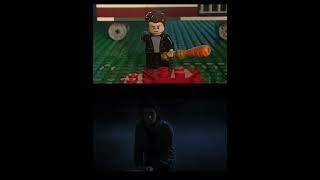 Steve VS Demodogs Scene In Lego Comparison Stranger Things 2 shorts [upl. by Neelloc]