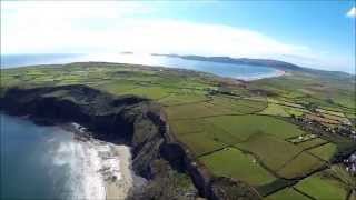 Porth Ceiriad Abersoch Aerial View [upl. by Sarchet]