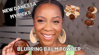 Danessa Myricks Yummy Skin Blurring Balm Powder  Review amp Wear Test [upl. by Orin]