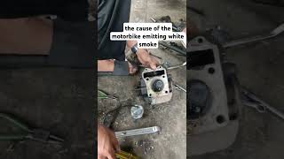 smoke exhaust motorbike repair otomotif smartphone [upl. by Demetris]