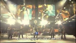 Johnny Hallyday au Stade de France les 15  16 amp 17 juin 2012 [upl. by Lyrahc]