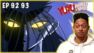 Demon Yusuke vs Shinobu Sensui Yu Yu Hakusho Episode 92 93 Reaction [upl. by Einnor]