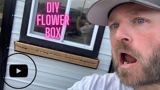 DIY EASY FLOWER BOX [upl. by Tertias741]