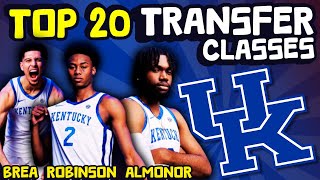 Meet The Transfers  Kentucky  Top 20 College Basketball Transfer Portal Class Rankings [upl. by Kayley711]