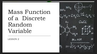 Probability mass function  pmf  Statistics amp Probability  Grade 11 [upl. by Josey30]