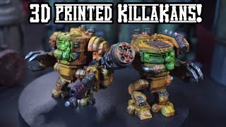 3d Printed Ork tanks and more [upl. by Bannerman]