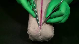 Tying with Forceps Effective and Efficient [upl. by Eirahcaz]