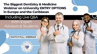 Study Medicine amp Dentistry Abroad  April 2024 [upl. by Nnaj949]