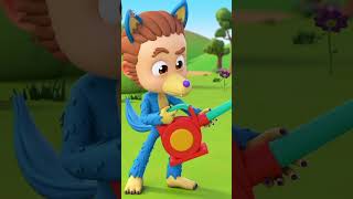 Three Little Pigs shorts kidssong cartoonvideos kidstvfairytales nurseryrhymes [upl. by Eram]