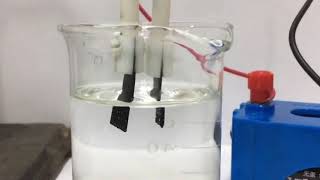 electrochemical watersplitting system [upl. by Hamo]