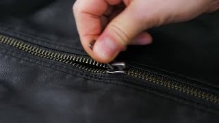 Zipping Jacket Stock Video [upl. by Thorley]