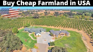 15 Cheapest States to Buy Farmland in America [upl. by Anetsirk]