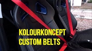 Corsa VXR Custom Seatbelt Fitting [upl. by Deeyn]