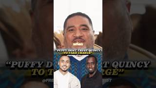 REGGIE WRIGHT BELIEVES PUFFY DONT TRUST QUINCY TO TAKE CHARGE WHEN HE GOES TO PRISON bomb1sttv [upl. by Eelam547]