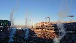 ASU football entrance vs UCF 11924 [upl. by Ahsiadal]