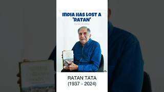 India lost a legend Sir Ratan Tata🥺 tata shorts [upl. by Esinereb]