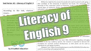 Soal Harian 62 – Literacy of English 9 [upl. by Opportina867]