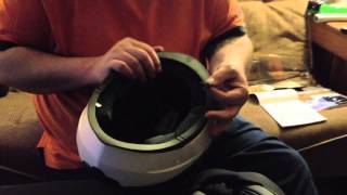 Installing the comm system in a Schuberth S2 full face helmet [upl. by Drain]