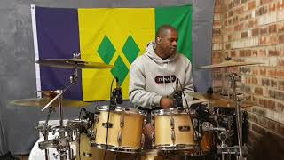 Tarrus Riley  Just The Way You Are Drum Cover [upl. by Fin]