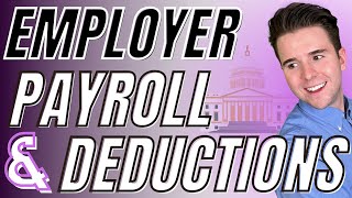 How to Account for Employer Payroll and Deductions [upl. by Aniara225]