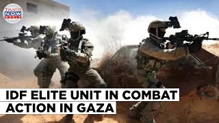 Watch  IDFs Footage Shows Elite Ground Troops In Combat Action In Gaza Strip [upl. by Navoj]