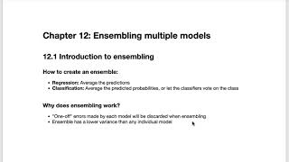 Introduction to model ensembling [upl. by Yvor]