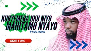 abenshi tuvuga ko twemera Imana imwe ARIKO UKUYEMERA NYAKO NI UKU ibindi ni ugutana [upl. by Wells]