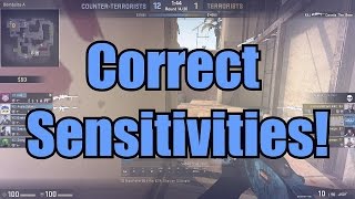 The BEST Sensitivities in CSGO Mastering a HIGH Sensitivity [upl. by Aniratac]