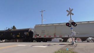 CSX 1976 Conrail East  New London OH  31624 [upl. by Alyakem]