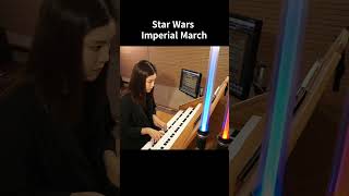 Star Wars Imperial March Organ Cover [upl. by Edythe993]