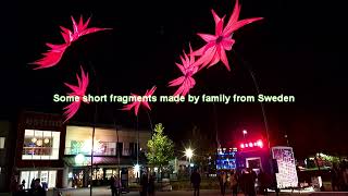 Filmed by family in Sweden Lights in Alingsås 2024 [upl. by Evangelist872]