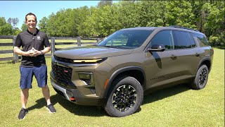 Is the 2024 Chevrolet Traverse Z71 a better SUV than a Honda Pilot Trailsport [upl. by Georgeanna24]