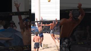 Rally of the day 🔥🔥🔥 volleyball beachvolleyball volleyballworld volleyballmatch [upl. by Noirb629]