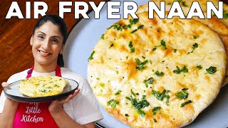 AIR FRYER Naan Bread in 6 Minutes [upl. by Lenneuq569]