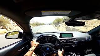 BMW M2 N55 Manual POV Drive [upl. by Ashling]