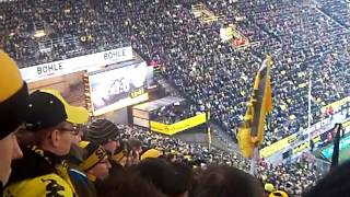 Borussia Dortmund vs Wolfsburg 1212 protest [upl. by Halullat]