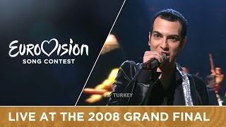 Mor ve Ötesi  Deli  Türkiye 🇹🇷  Grand Final  Eurovision 2008 [upl. by Alrrats]