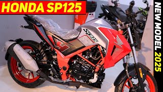 2025 Honda SP125 Latest Model Launched💥😱With ABS Feature  Honda SP125 New look is here  SP125 2025 [upl. by Aynotak]