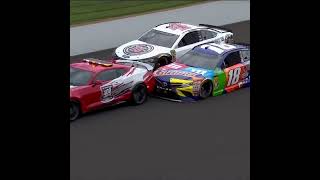 Kyle Busch hits Dale Jr while driving the pace car  shorts [upl. by Anihta370]