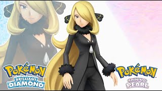 Pokemon Brilliant Diamond amp Shining Pearl  Cynthia Battle Theme OST [upl. by Thar747]