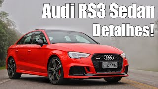 Audi RS3 Sedan 2018 Detalhes  Falando de Carro [upl. by Aneladdam]