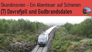 Dovrefjell und Gudbrandsdalen Dovrebahn HjerkinnRingebu  Skandinavien 711 [upl. by Ranitta246]