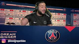 DEBRIEF PSG  SAINT ETIENNE 32 MATCH COMPLETEMENT FOU FACE A DEBUCHY FRERE WALLAH [upl. by Rhee583]