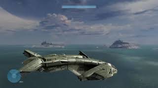 Halo 3 PC Mod  Flyable Pelican with Rocket pods  Gauss cannon [upl. by Notecnirp]